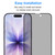 2x iPhone 17 (6.3") Privacy Anti-Spy Premium Full Cover 9H Tempered Glass Screen Protectors