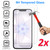 2x iPhone 17e (6.1") Premium 9H 2.5D Tempered Glass Screen Protectors