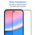 2x Google Pixel 11 Premium Full Cover 9H Tempered Glass Screen Protectors