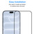 2x iPhone 18 Pro (6.3") Premium Full Cover 9H Tempered Glass Screen Protectors