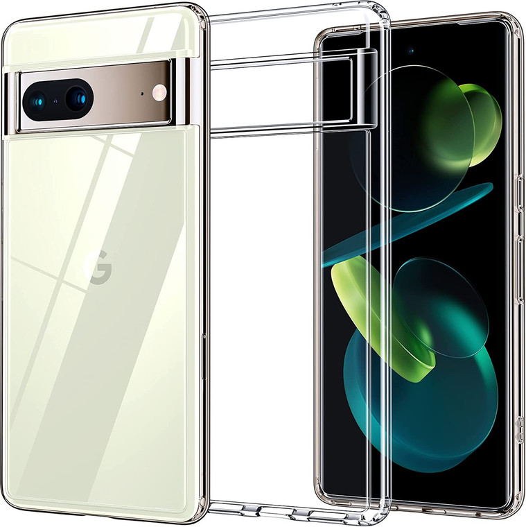 Google Pixel 7 (6.3") Crystal Clear Premium Soft Gel Back Case