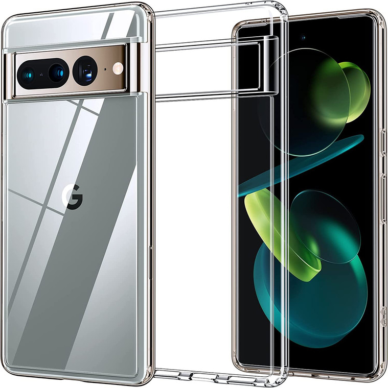 Google Pixel 7 Pro (6.7") Crystal Clear Premium Soft Gel Back Case