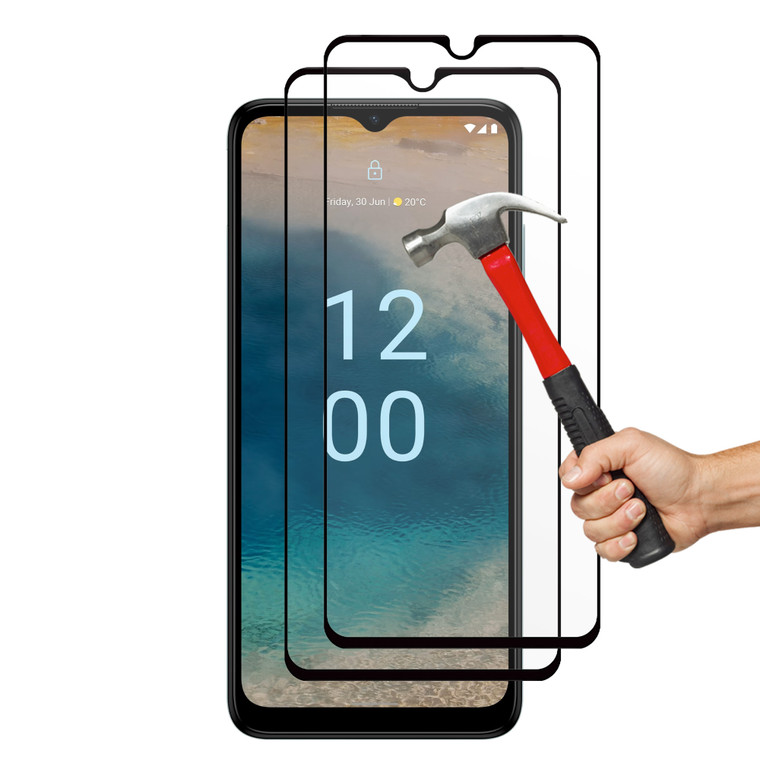 2x Nokia G22 Premium Full Cover 9H Tempered Glass Screen Protectors