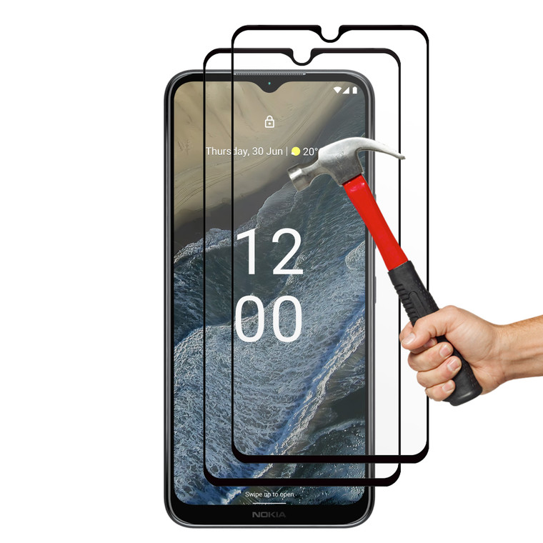 2x Nokia G11 Plus Premium Full Cover 9H Tempered Glass Screen Protectors