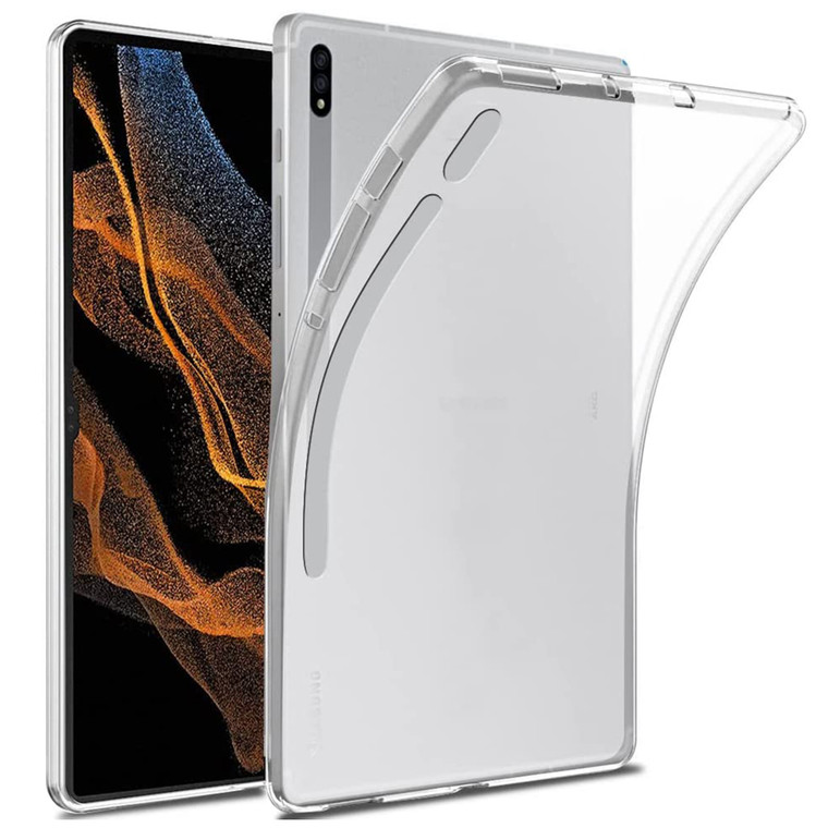 Premium Clear Soft Gel Case for Samsung Galaxy Tab S8 Ultra 14.6" (SM-X900, X906)