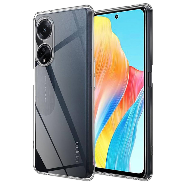 OPPO A58 4G Crystal Clear Premium Soft Gel Back Case