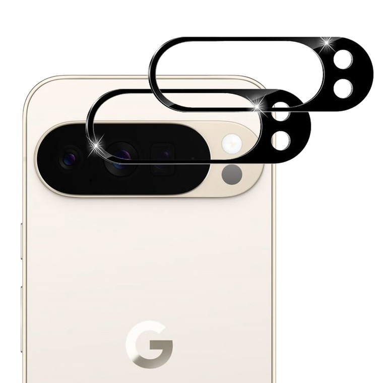 2x Google Pixel 10 Pro XL Premium Full Coverage Camera Lens Tempered Glass