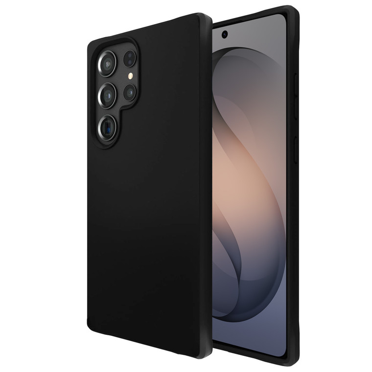 Samsung Galaxy S26 Ultra (6.9") Black Premium Soft TPU Gel Back Protective Case