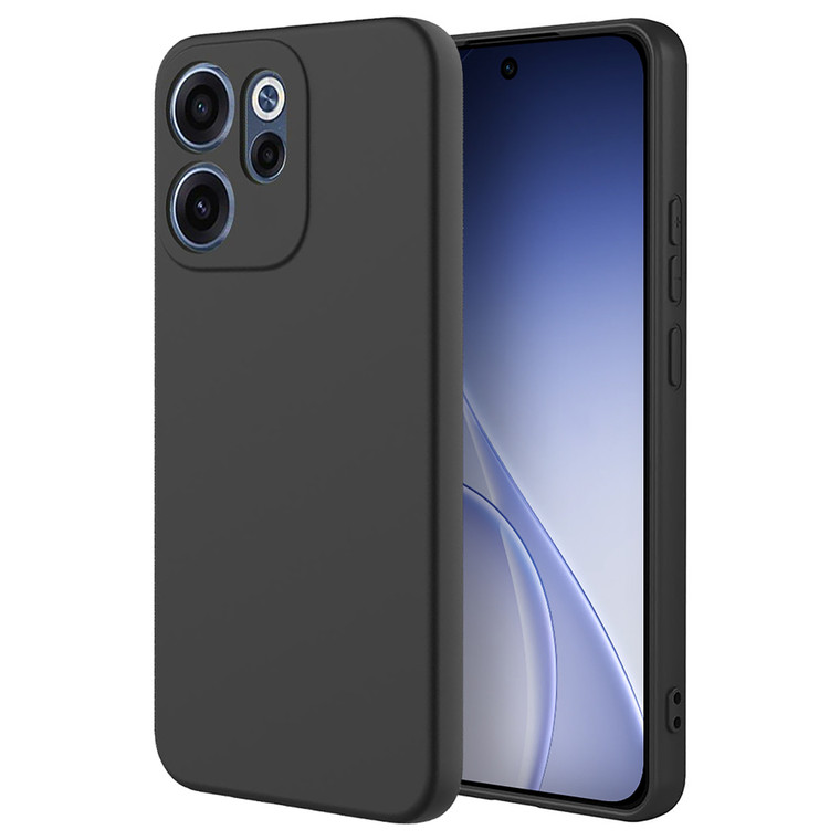 OPPO Reno15 F 5G Black Premium Soft TPU Gel Back Protective Case