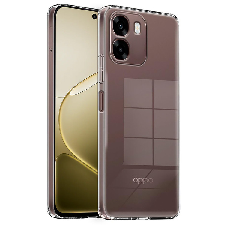 OPPO A6 5G Crystal Clear Premium Soft Gel Back Case