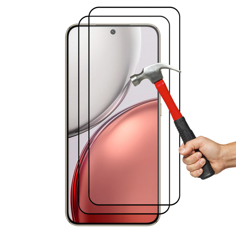 2x HONOR X9d 5G Premium Full Cover 9H Tempered Glass Screen Protectors
