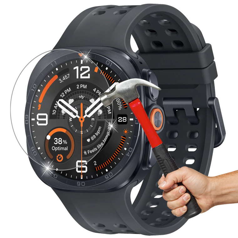 2x Samsung Galaxy Watch Ultra2 2026 (47 mm) Premium Tempered Glass Screen Protectors