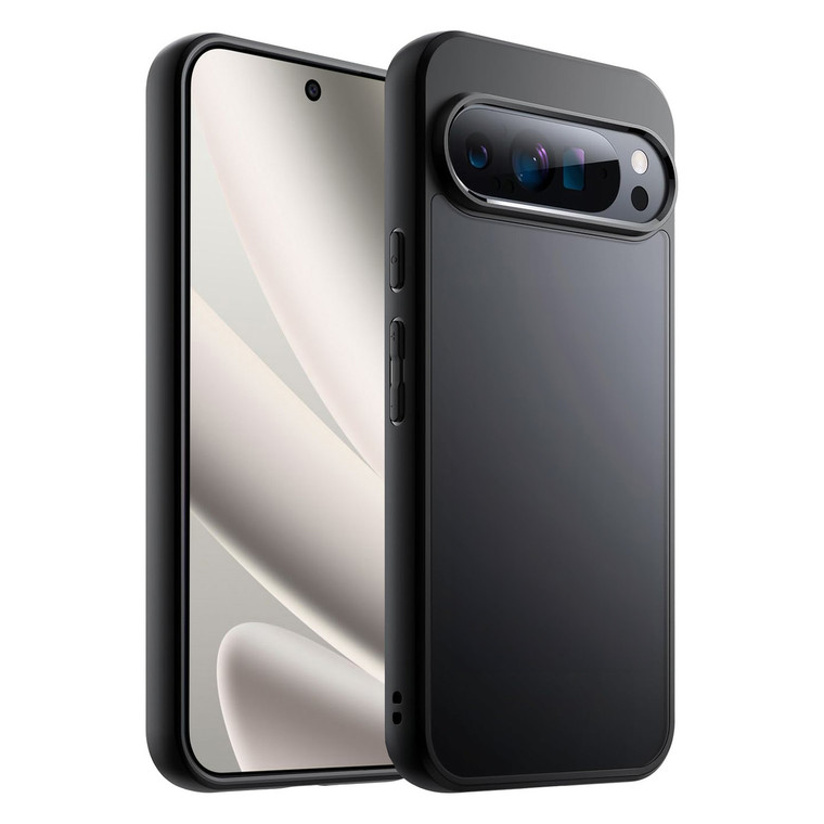 Google Pixel 11 Pro XL_Black Premium Soft TPU Gel Back Protective Case