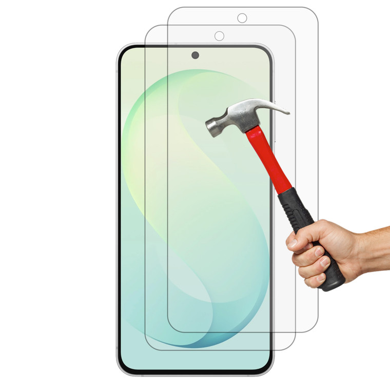2x Samsung Galaxy S26 FE (6.7") Premium 9H Tempered Glass Screen Protectors