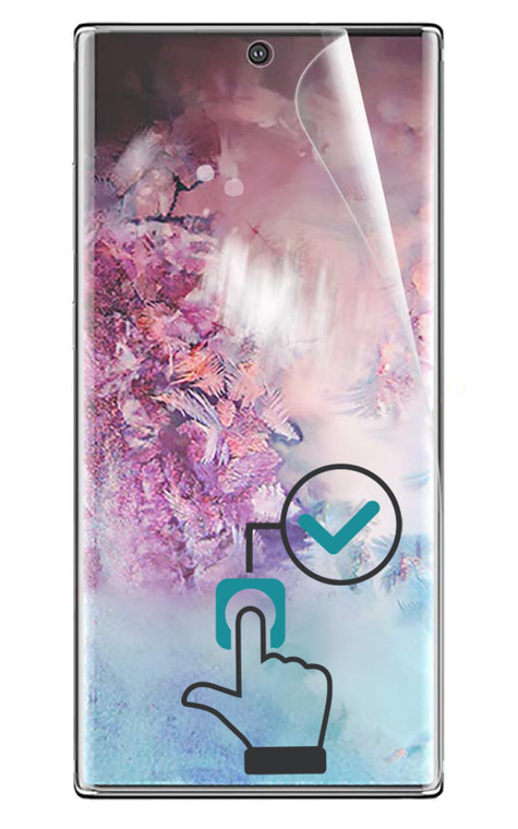 3x Full Cover Clear Hydrogel Film Screen Protector for Samsung Galaxy Note 10