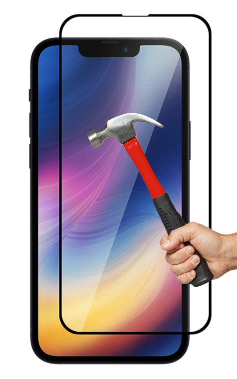 2x iPhone 13 Pro Max (6.7") Premium Full Cover 9H Tempered Glass Screen Protectors