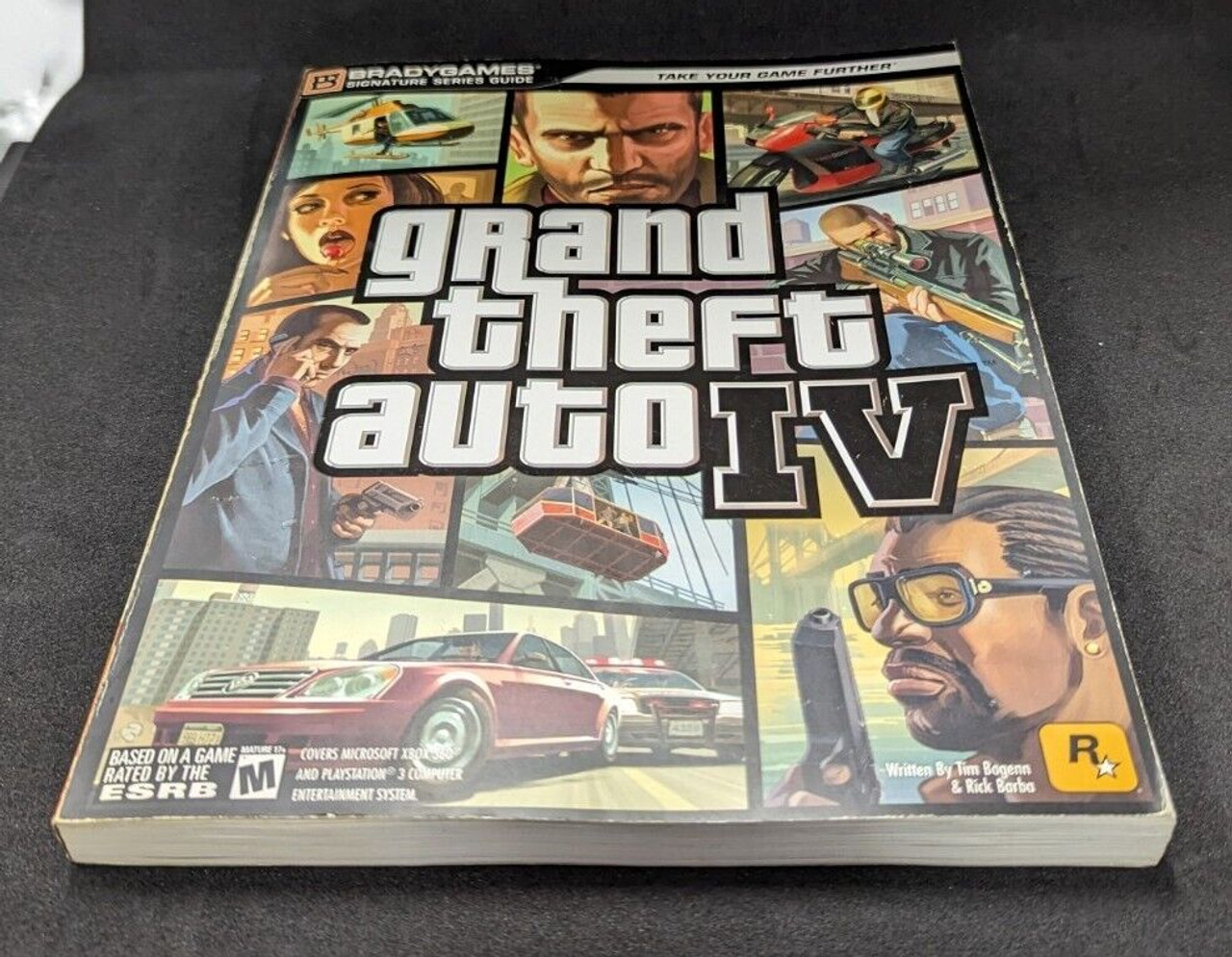 GTA Grand Theft Auto Liberty City Xbox 360 Video GAME Manual guidebook NO  GAME