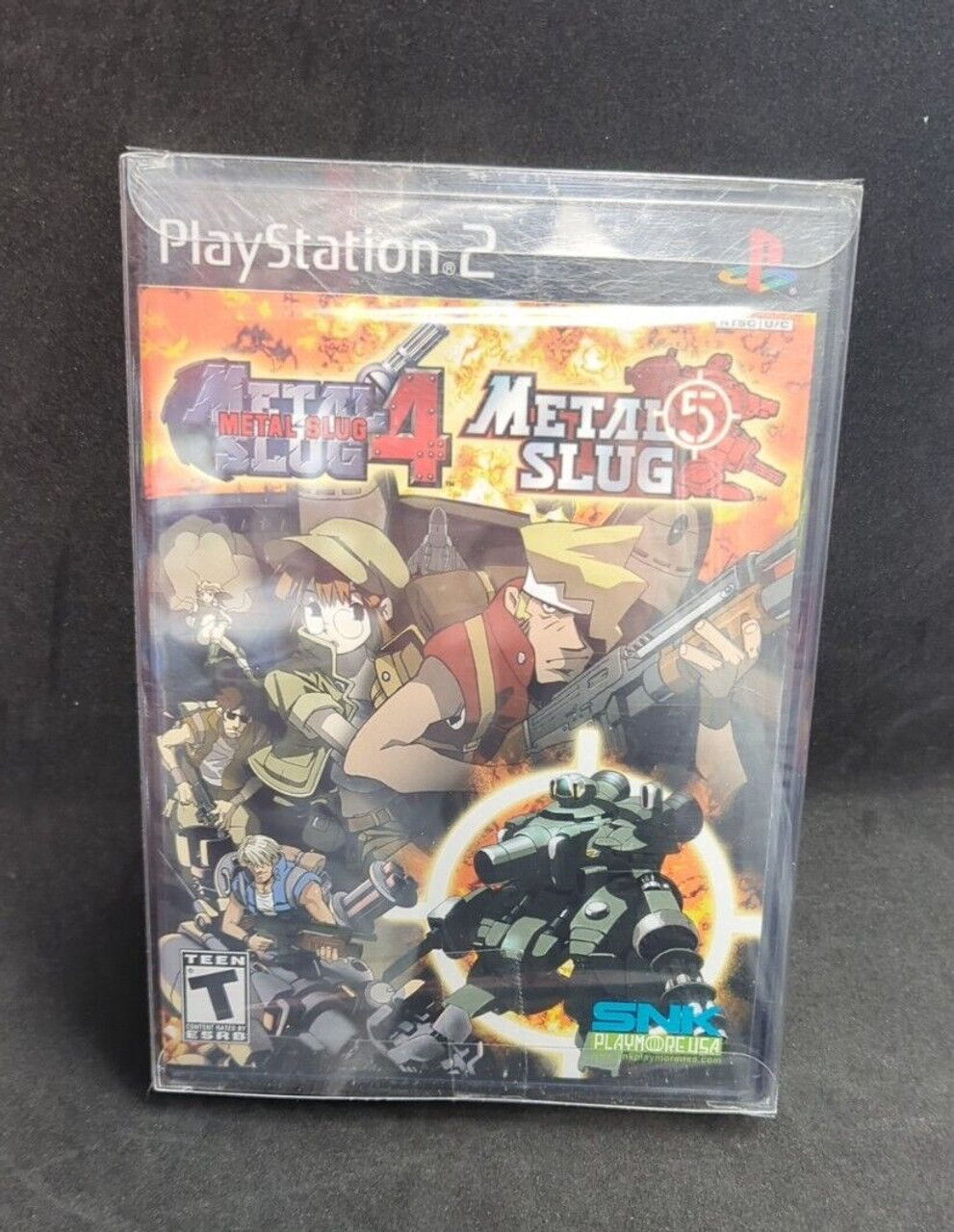Metal Slug 4/Metal Slug 5 (Sony PlayStation 2, 2005) SEALED