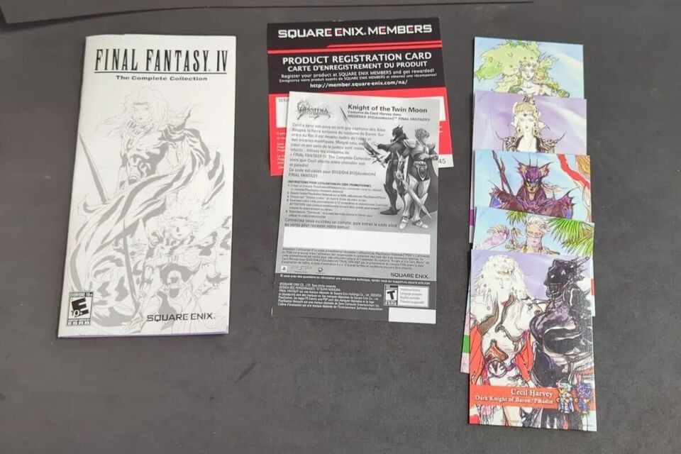 Final Fantasy IV 4 The Complete Collection (Sony PSP, 2011