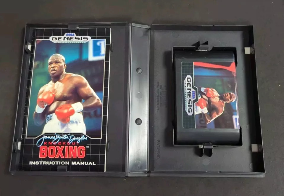 KNOCK OUT BOXING game for Sega Genesis CIB W/ MANUAL NTSC US/Can O21