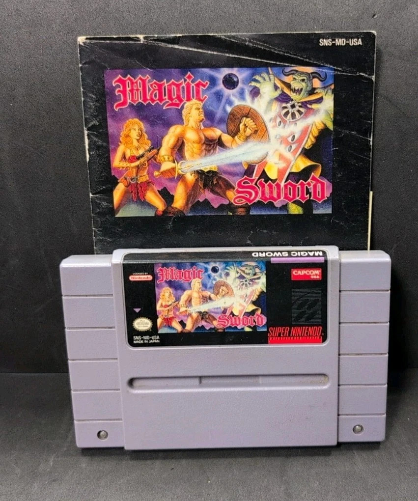 Magic Sword Manual (Super Nintendo Entertainment System