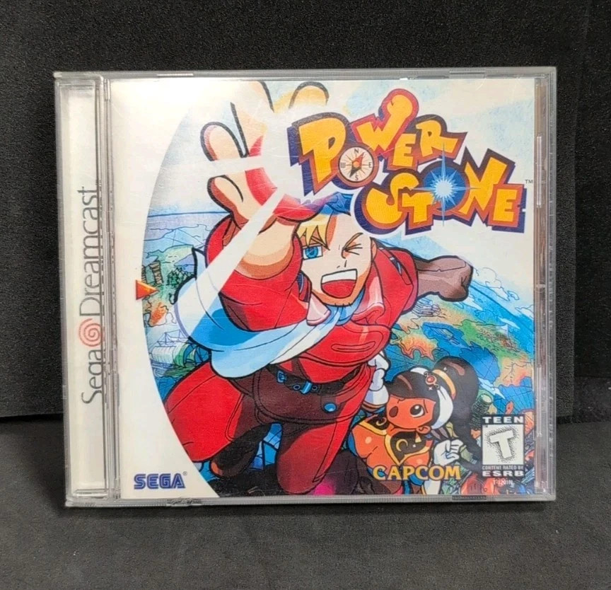 Power Stone (Sega Dreamcast, 1999) – Complete CIB w/ Registration