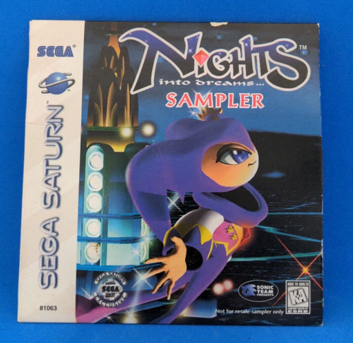 Sega Saturn Christmas Nights Into Dreams Promo Sampler Disc - GM1