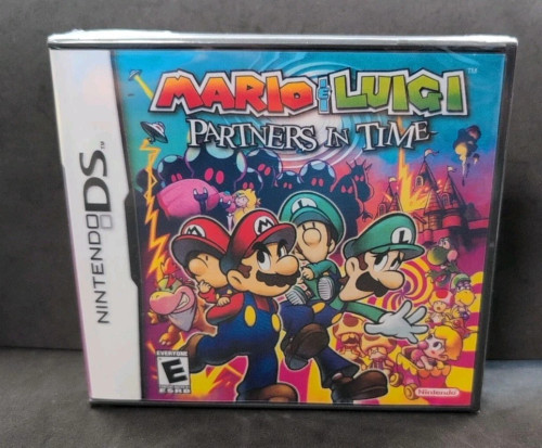 Mario & Luigi Partners in Time Nintendo DS factory sealed, authentic and in good condition Mario & Luigi Partners in Time Nintendo DS factory sealed, authentic and in good condition