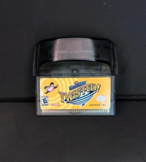 Authentic WarioWare Twisted Game Boy Advance cartridge with original label