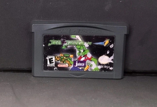 Authentic Jazz Jackrabbit Game Boy Advance cartridge with original label