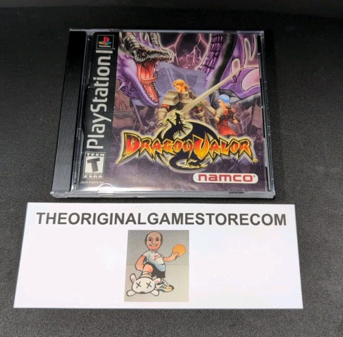 Authentic Dragon Valor PlayStation 1 discs and manual only