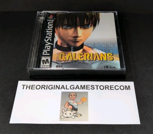 Authentic Galerians PlayStation 1 three disc set and manual only