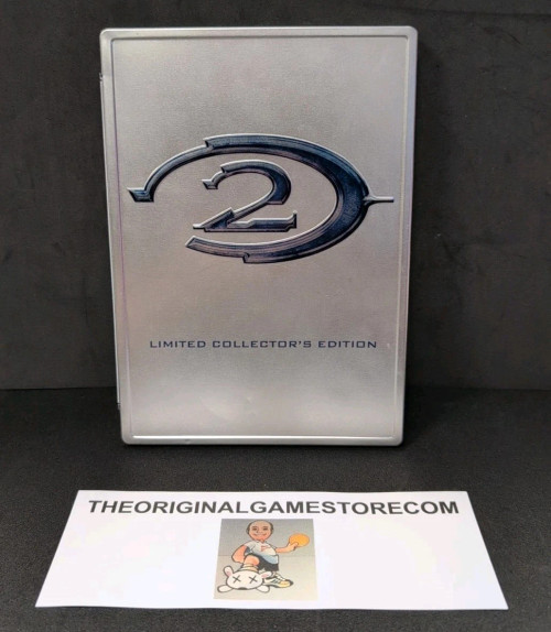 Authentic Halo 2 Limited Collector’s Edition Xbox case disc and inserts