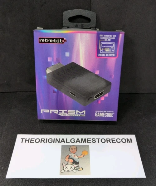 Retro-Bit Retro Prism HD Adapter 1080P HDMI converter for Nintendo GameCube