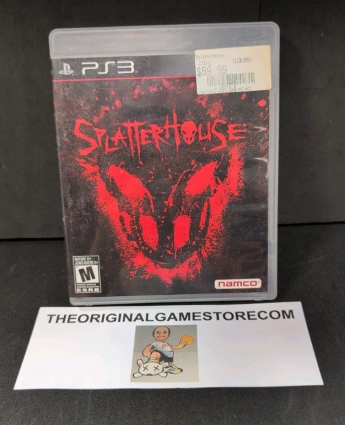 Authentic Splatterhouse 2010 Sony PlayStation 3 PS3 complete in box with game disc case and manual