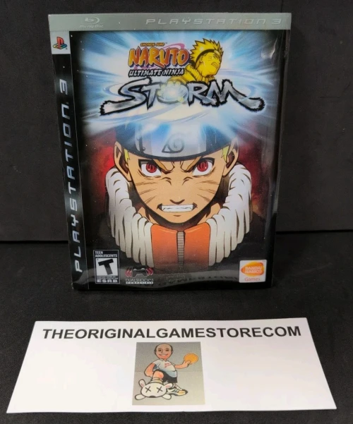 Authentic Naruto Ultimate Ninja Storm Limited Edition Sony PlayStation 3 PS3 2008 complete in box