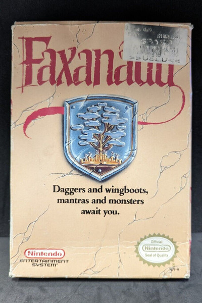 Faxanadu NES Vintage 1987