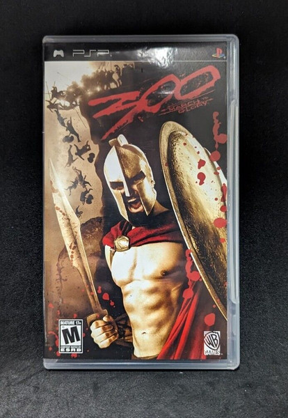 300 March to Glory Sony PSP - Complete CIB