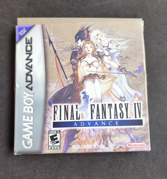 Final Fantasy IV 4 Advance GBA Game - Authentic CIB w/ All Inserts & Manual