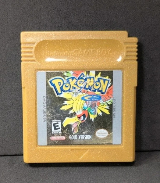 Pokemon Gold Game Boy Color cartridge only authentic with new battery tested and in good condition Pokemon Gold Game Boy Color cartridge only authentic with new battery tested and in good condition