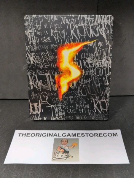 Authentic Resident Evil 5 SteelBook Special Edition Sony PlayStation 3 PS3 game and bonus disc with SteelBook case