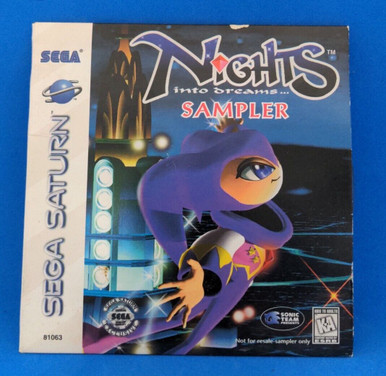 Jeu Nights Into Dreams Sur Sega Saturn Version Japon NTSC-J - Complet Avec Spine Card