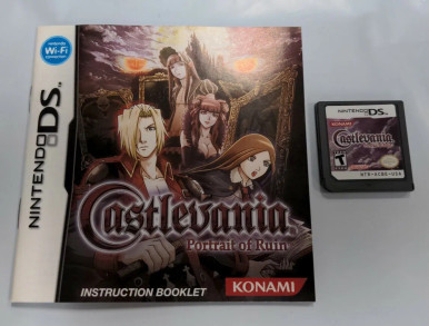 Castlevania: Portrait of Ruin GAME AND MANUAL ONLY