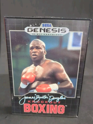KNOCK OUT BOXING game for Sega Genesis CIB W/ MANUAL NTSC US/Can O21