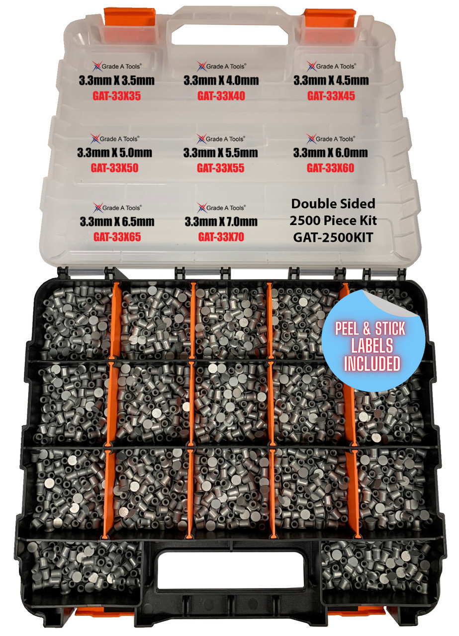 2500 Piece Self Piercing Rivet Kit A