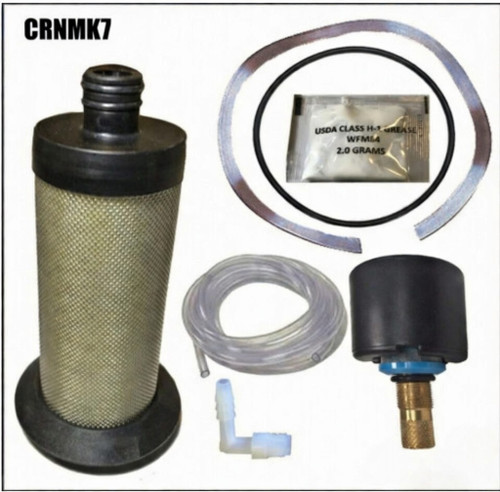 Restore peak performance to your Champion CRN300 refrigerated air dryer with the CRNMK7 maintenance kit. Includes separator, drain valve, O-ring & more for easy annual rebuild.