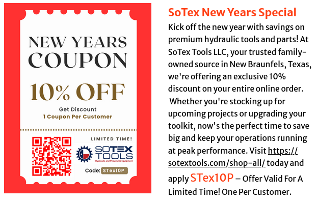 SoTex New Years Special - Coupon "STex10P"
