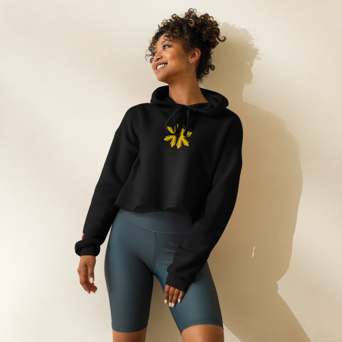 Kapwa Kultura Classic Embroidered Crop Hoodie