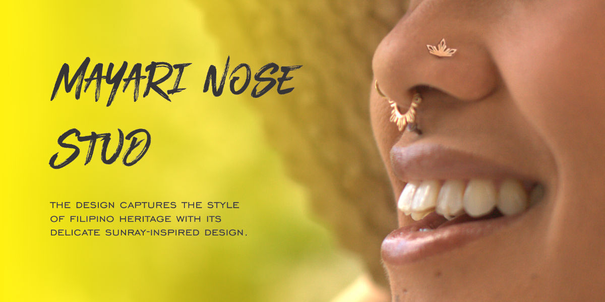 Filipino Mayari Nose Stud