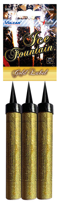 Ice fountain gold label 3pcs